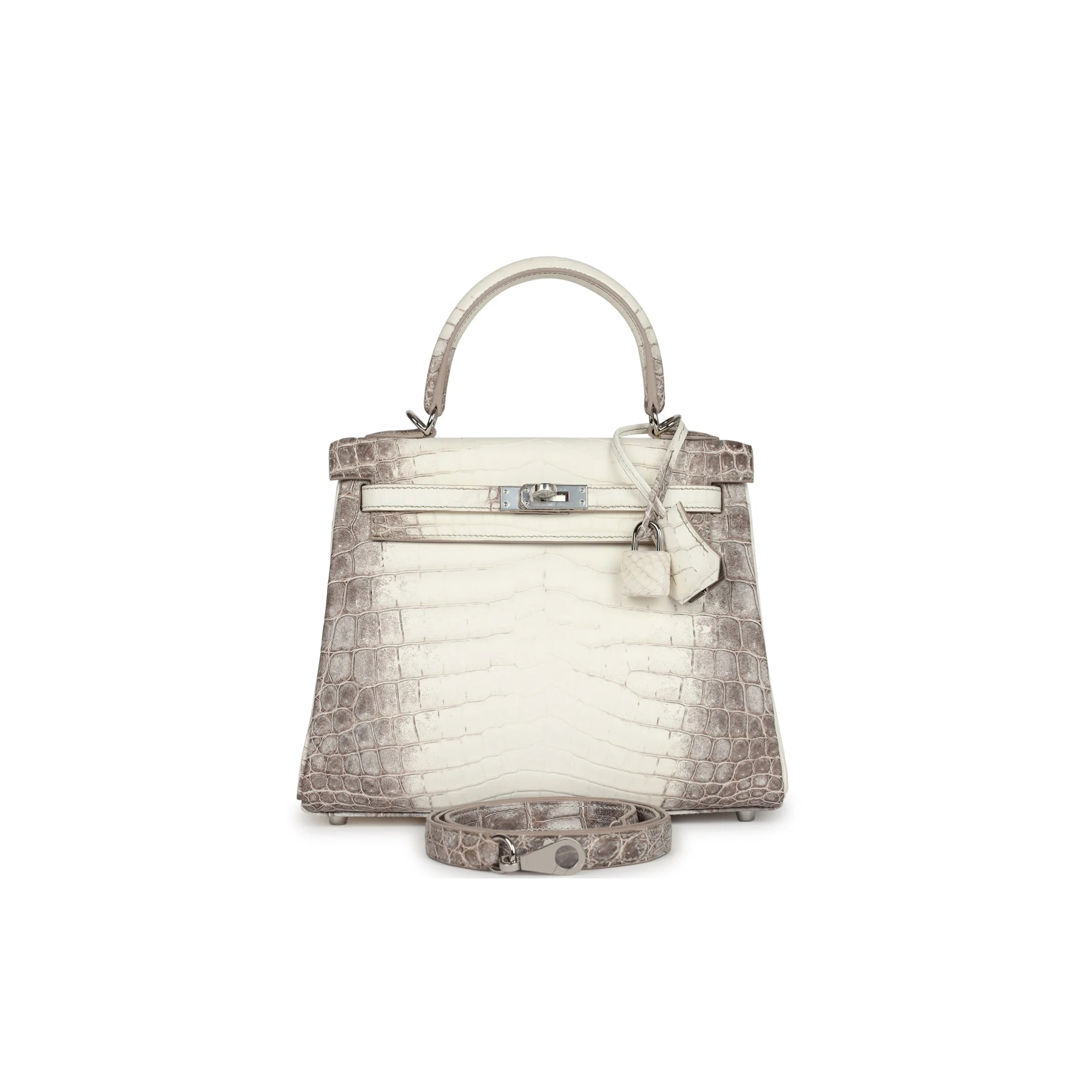 HERMÈS MASTER 28 MATTE HIMALAYAN NILOTICUS WITH PALLADIUM HARDWARE (28*22*10cm)
